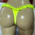 CALCINHA RENDA COM BABADO AMARELA NEON na internet
