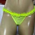 CALCINHA RENDA COM BABADO AMARELA NEON - comprar online