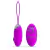 VIBRADOR BULLET 12 VIBRACOES CONTROLE RECARREGAVEL JULIA