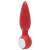 PLUG ANAL LED CONICO VERMELHO - comprar online