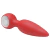 PLUG ANAL LED CONICO VERMELHO na internet