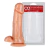 PÊNIS 17,7 X 4,9 BEGE ESCROTO E VENTOSA HUMILDE PEQUENO - Girassol Sex Shop