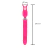 VIBRADOR VAI E VEM FORMATO GLANDE ROSA - comprar online