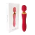 VARINHA MAGICA PENETRAVEL COM CABEÇA FLEXIVEL 12 MODOS VERMELHO - comprar online