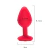 Plug "M" Anal em silicone Formato de Rosa 8,5x4,0 na internet