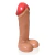 Pênis Thanos 28x8,2cm Gigante Grosso Flexível com Escroto Bege - comprar online