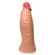 Pênis Zeus 31 x 10cm Gigante Grosso e Flexível Bege
