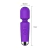 Vibrador Varinha Mágica Recarregável Stacy Mini Roxo - comprar online