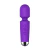 Vibrador Varinha Mágica Recarregável Stacy Mini Roxo