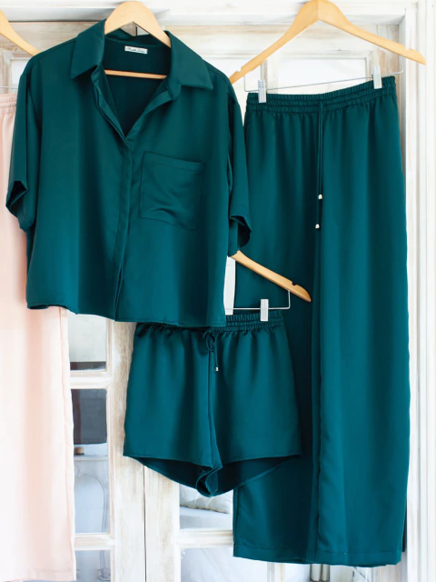 SET GENESIS x 3 (camisa/short/pantalon)