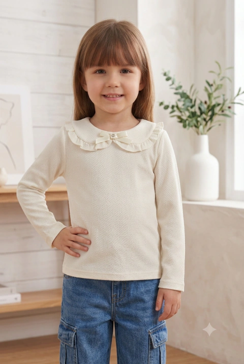 A22431 BLUSA GOLA PETER PAN na internet
