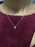COLAR PONTO DE LUZ CORAÇÃO (45cm) - PRATA 925 na internet