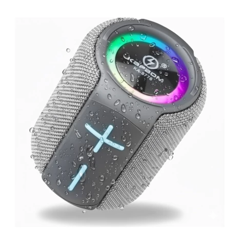Caixa De Som Bluetooth Potente Resistente a Agua Kapbom Led na internet