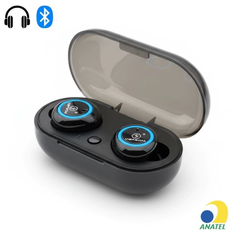 Fone de Ouvido Bluetooth Sem Fio Auricular Airphone Kapbom - PolobrisaShop | Sua compra com segurança