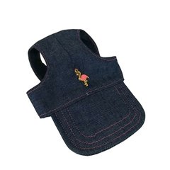 Boné Jeans c/Aplique Flamingo