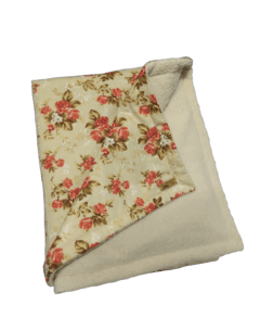 Edredom Dupla Face Peluciado - Floral