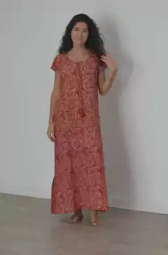 Vestido largo m/c Milos (V954) en internet