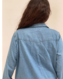 CAMISA DE JEANS (13003) - tienda online