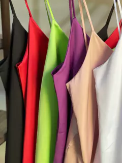 Imagen de Musculosa saten lencera (3063)