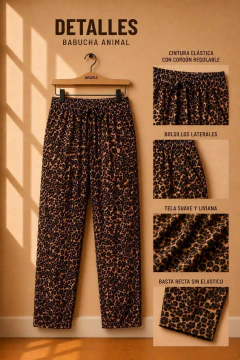 Babucha Animal - tienda online