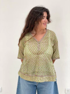 Tunica corta estampada Borneo (T850) en internet