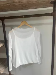 Remera tul superpuesta (2135)