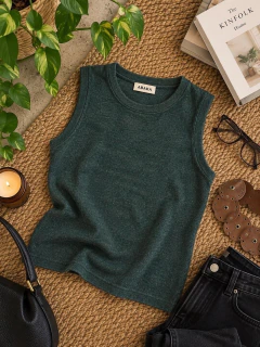 Chaleco Tejido Americano - tienda online
