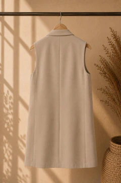 CHALECO SASTRERO LARGO - tienda online