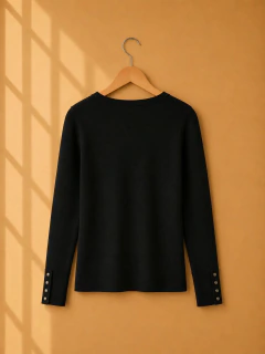 Sweater Spandex en v - comprar online