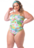 Maiô Floral Empina Bumbum Plus Size - comprar online