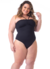 Maiô Preto Empina Bumbum Plus Size