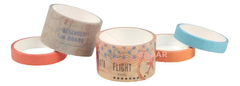 Washi Tape - Colección Travel - Ibi Craft 5 Rollos - 4 Mt - tienda online