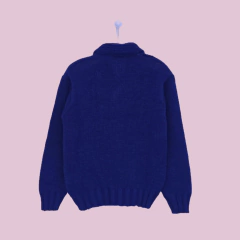 Sweater Smocking azul noche - comprar online