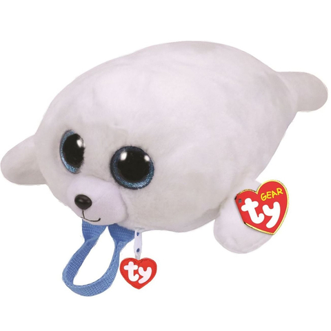 Mochila De Pelúcia Foca Icy Branca Bolsa Original Ty Dtc Boo - comprar online
