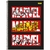 Caderno Espiral Marvel 10 Matérias 160 Fls Foroni Kit 4 - Mundo Variedades