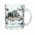 Caneca de Vidro Dia das Mães Frases 320ml Wincy - Mundo Variedades