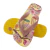Chinelo Pimpolho Infantil Pássaro Amarelo Macio Menina Sandália - Mundo Variedades
