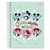 Caderno Espiral Mickey Mouse 1 Matéria 80 Fls Foroni Kit 4 na internet
