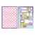 Caderno Pequeno 1/4 Espiral Disney Stitch 80Fls Foroni Kit 5