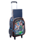Mochila Rodinhas Max Steel 19X 3D Relevo Original Sestini - Mundo Variedades