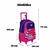 Mochila Rodinhas Any Malu Grande Azul Rosa Sestini Original - Mundo Variedades