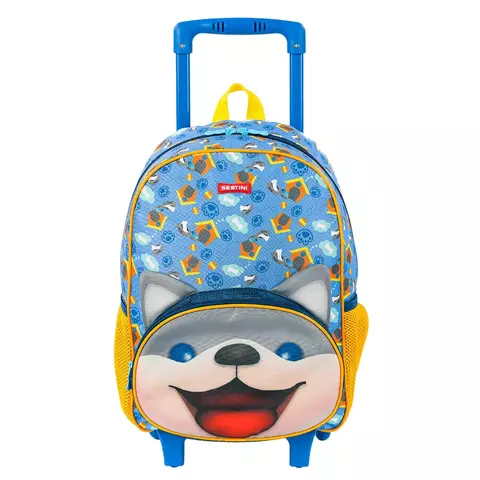Mochila Rodinhas Kids Dogs 3 Color Sestini Original - comprar online