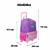 Mochila De Rodinha Infantil G Sereia Escamas Mermaid Sestini - loja online