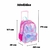 Imagem do Mochila Infantil Rodinhas Mermaid Sereia X Sestini Original
