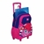 Mochila Rodinhas Any Malu Grande Azul Rosa Sestini Original na internet