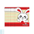 Kit 10 Cadernos Brochurão Alibombom123X 60 Folhas Vermelho CF