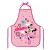 Avental Infantil Escolar Minnie Mouse Disney Rosa PVC Dac