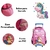 Mochila Infantil Rodinhas Unicórnio Pony Original Gosuper - loja online