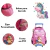 Mochila Rodinhas Unicórnio Pony Lancheira e Estojo Kit - loja online