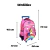 Mochila Rodinhas Unicórnio Pony Lancheira e Estojo Kit - Mundo Variedades